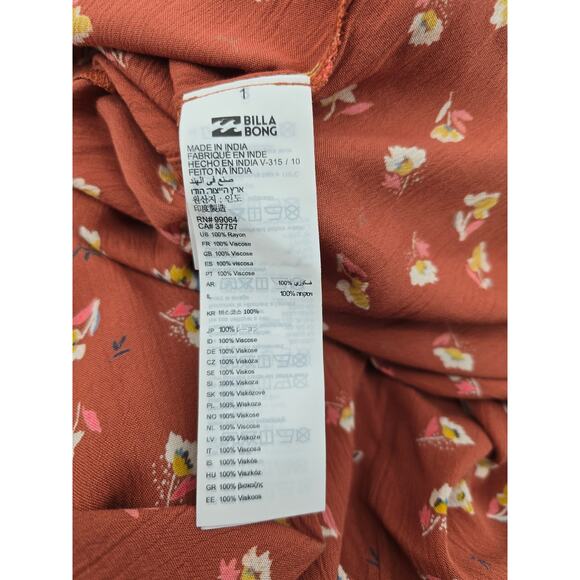 Billabong Shake It Again Wide Leg Jumpsuit - Picture 5 of 5